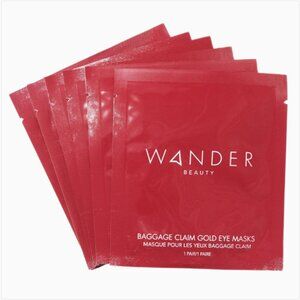 Wander Beauty - Baggage Claim Gold Eye Mask (6 Pack)